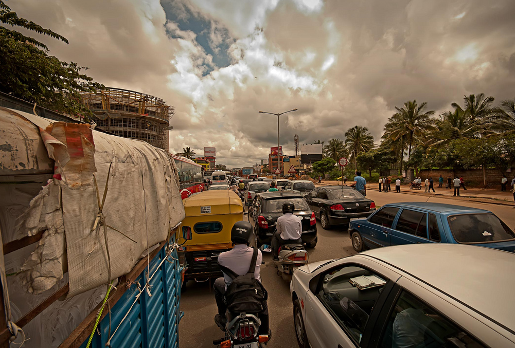 India traffic